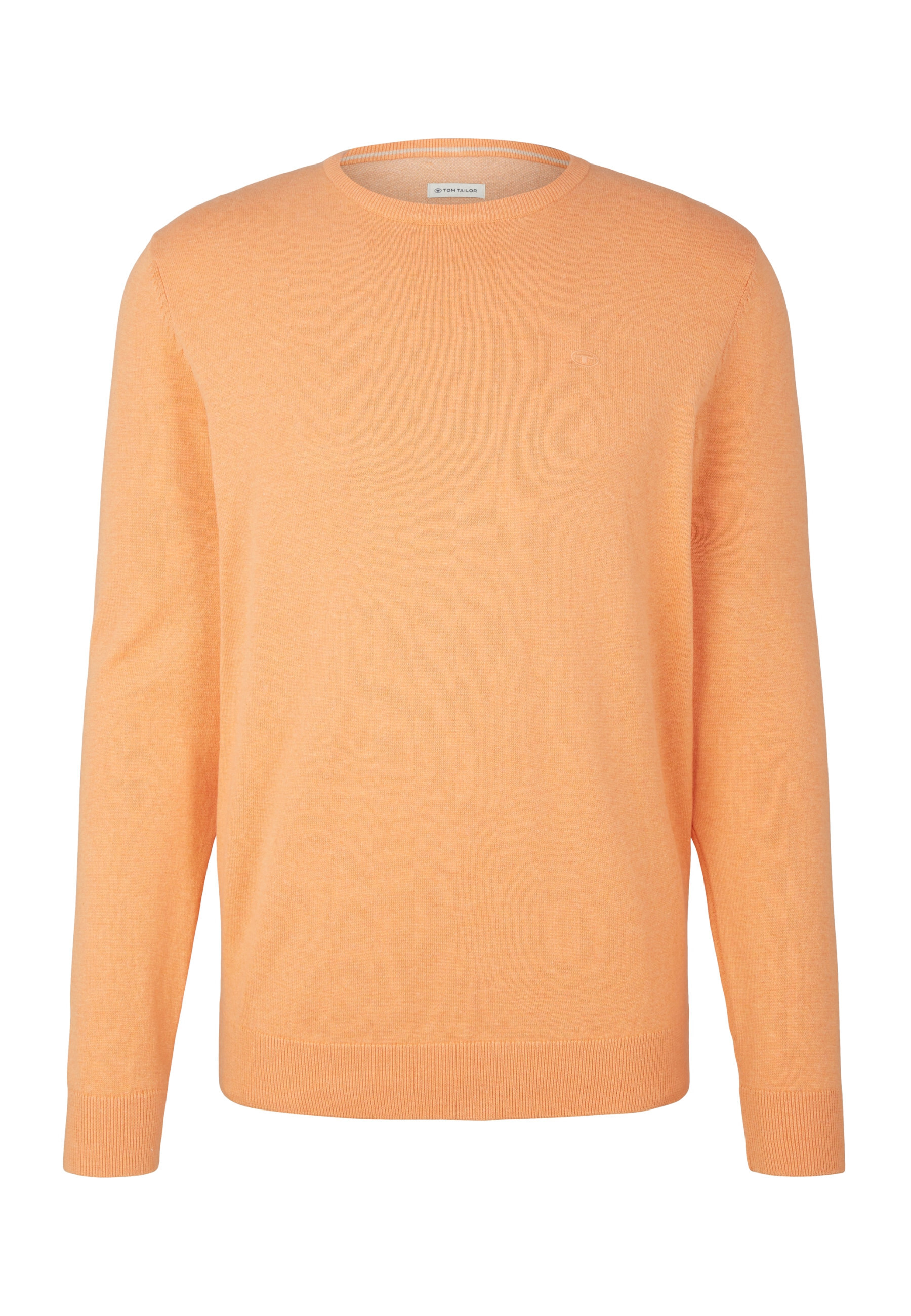 Пуловер Tom Tailor, оранжевый