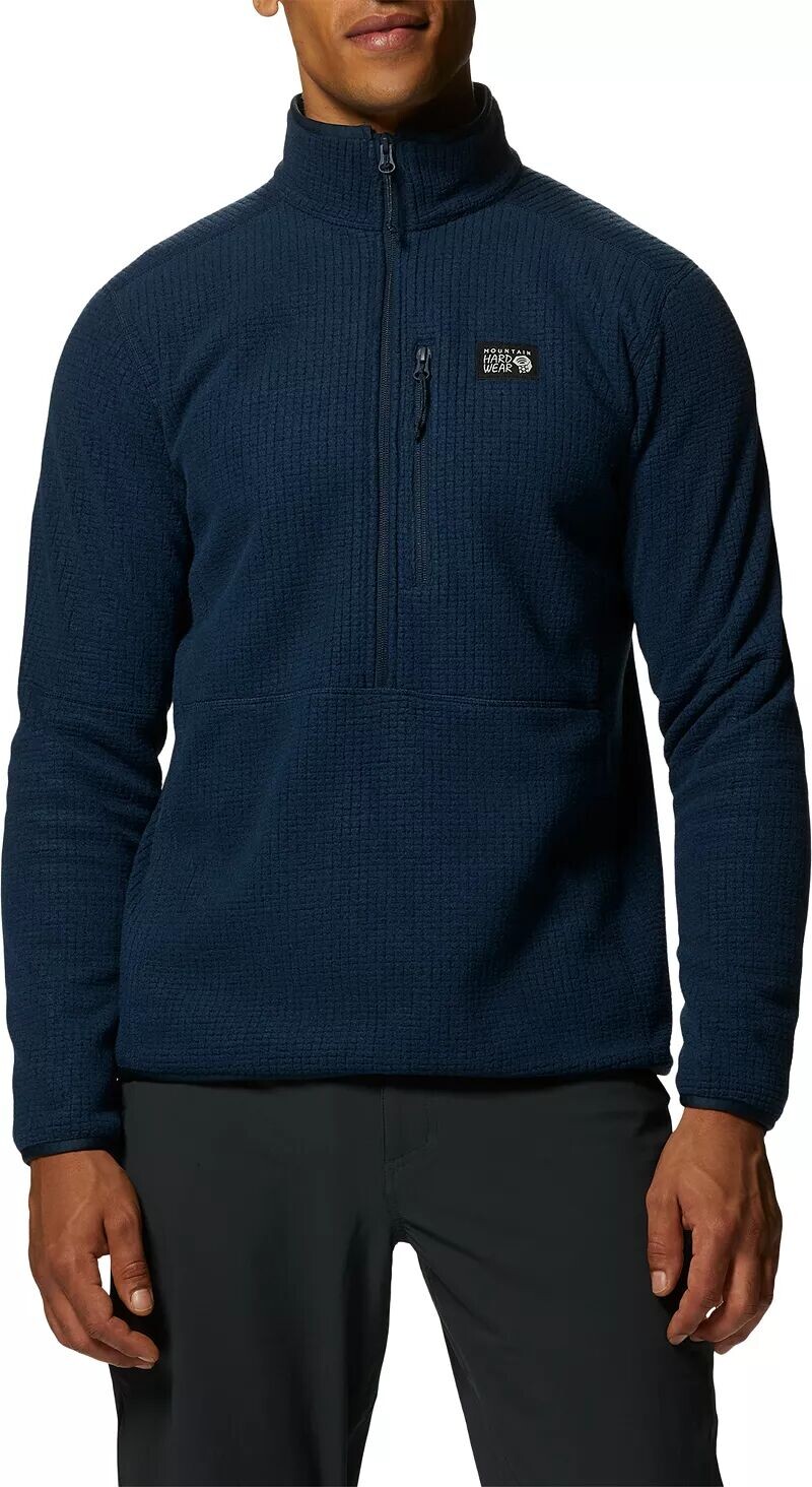 

Мужская флисовая куртка Mountain Hardwear на молнии ½