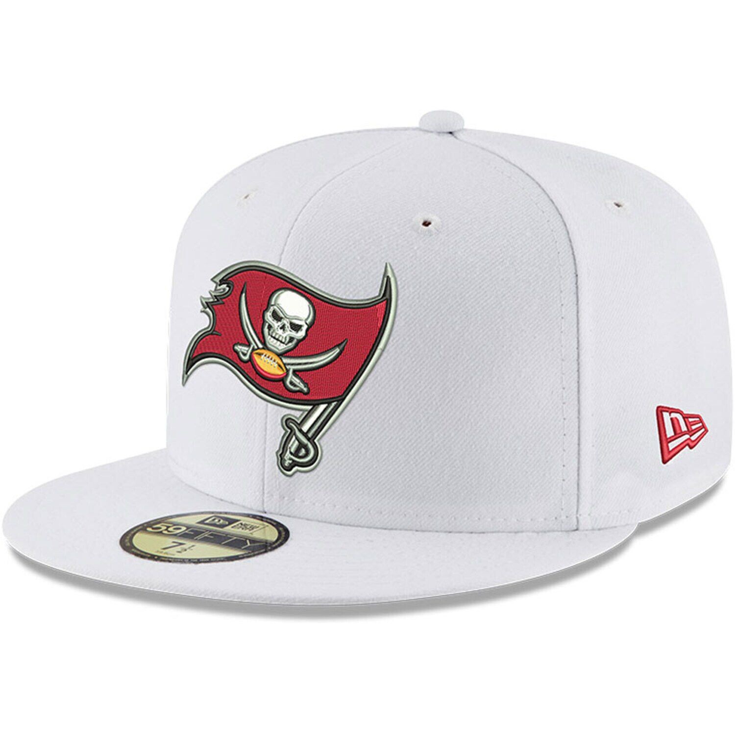 

Мужская приталенная кепка New Era White Tampa Bay Buccaneers Omaha Primary Logo 59FIFTY