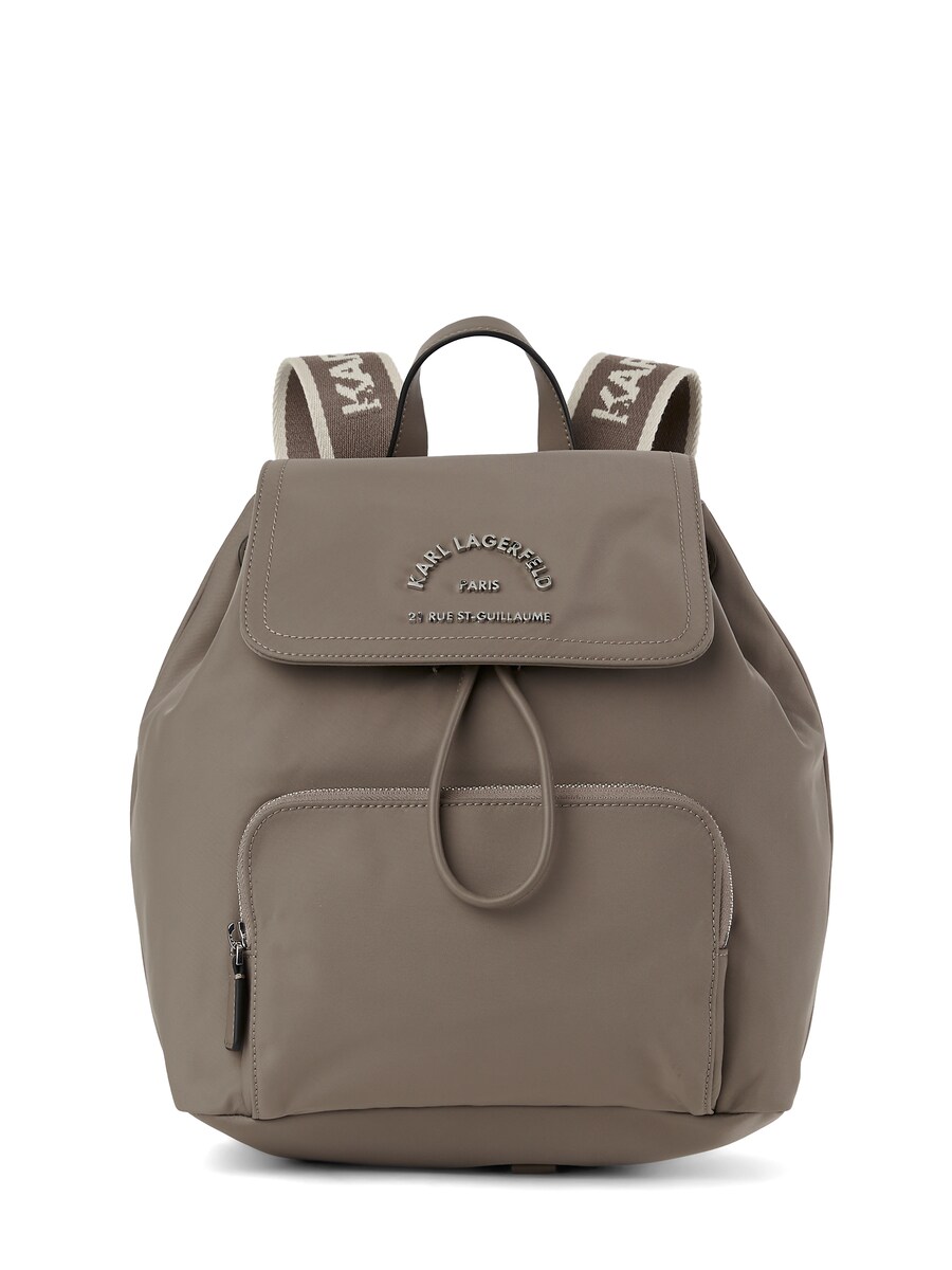 

Рюкзак Karl Lagerfeld Backpack Rue St-Guillaume, серый