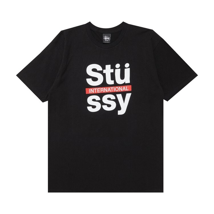 

Футболка Stussy International Block 'Black', черный