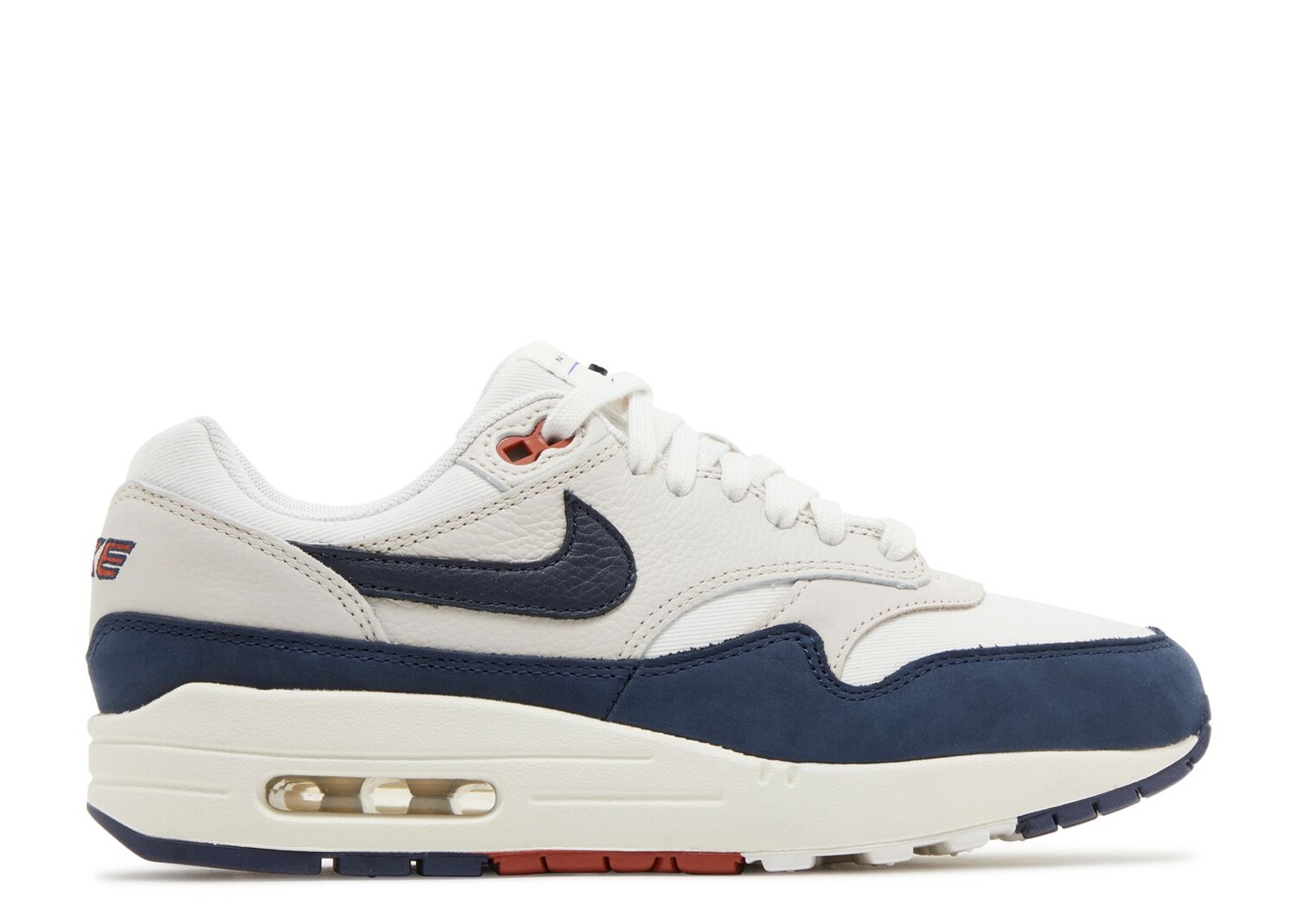 Кроссовки Nike Wmns Air Max 1 'Obsidian Rugged Orange', синий