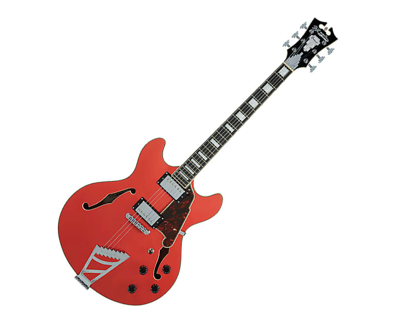 

Электрогитара D'Angelico Premier DC w/ Stairstep Tailpiece - Fiesta Red
