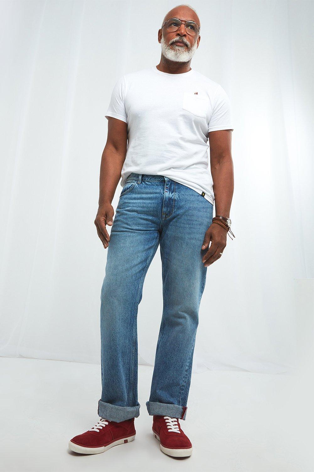 Классические джинсы прямого кроя Joe Browns, синий классические белые прямые джинсы из эластичного денима joe browns белый