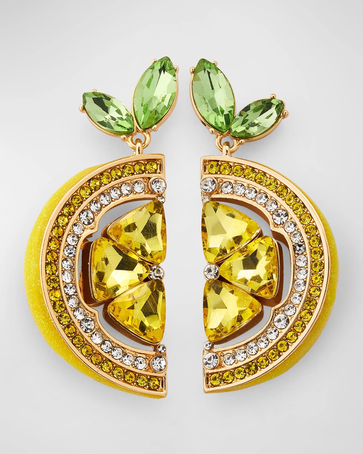 

Массивные серьги Main Squeeze BaubleBar, цвет Yellow