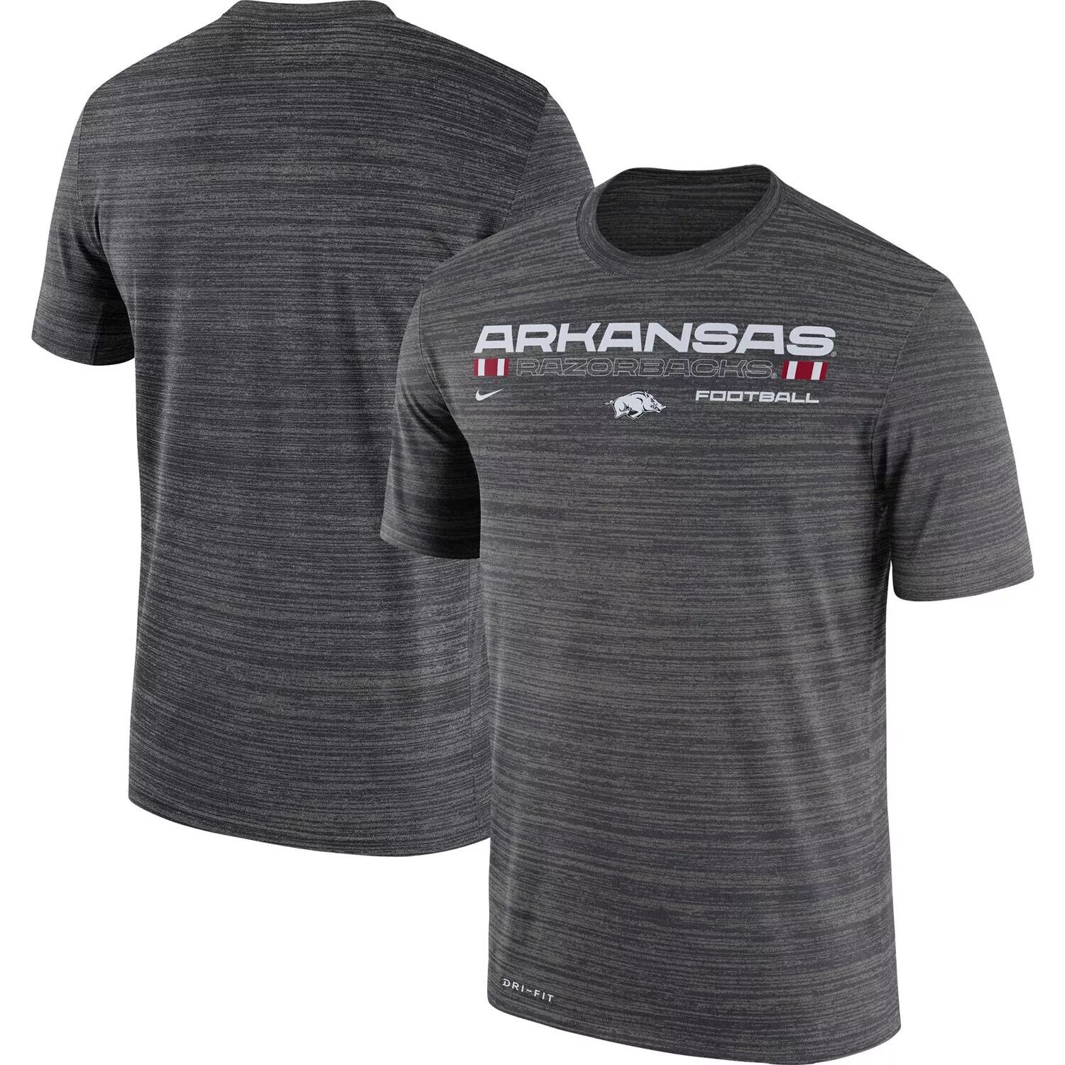 

Мужская футболка Nike Charcoal Arkansas Razorbacks Velocity Legend Dri-Fit Performance