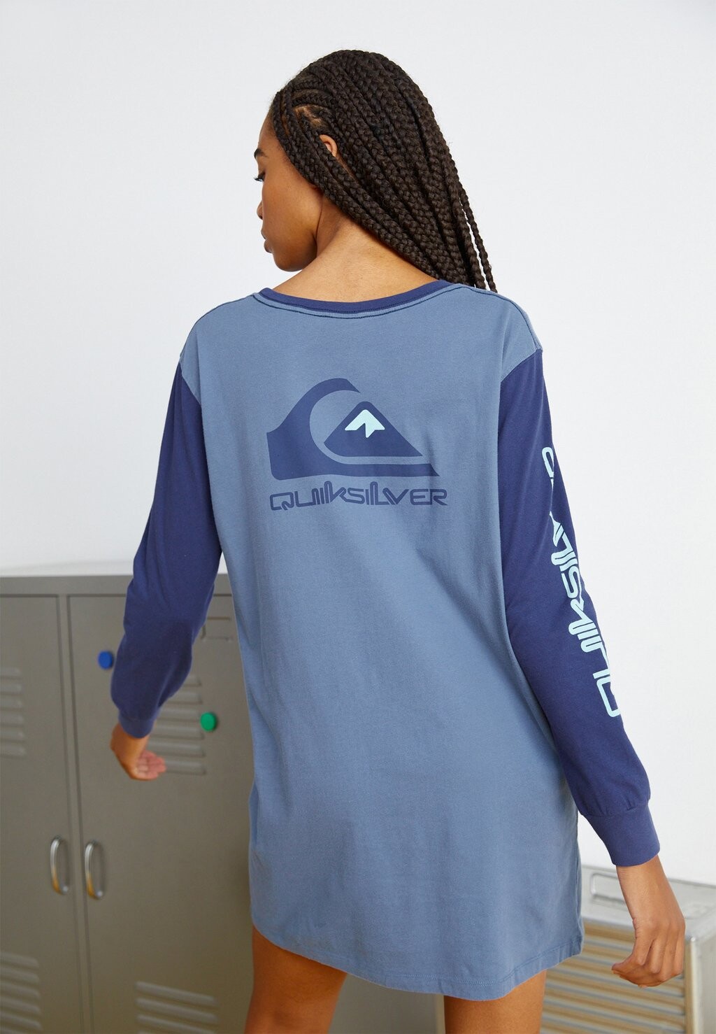 

Платье из джерси Quiksilver, синий
