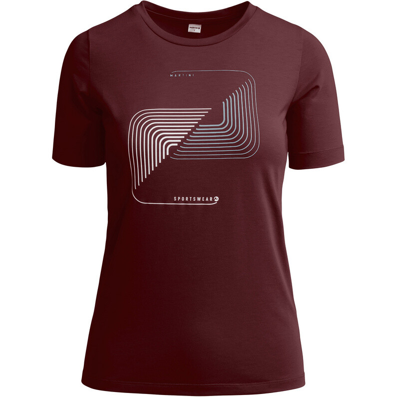 

Женская футболка Проспер Martini Sportswear, красный