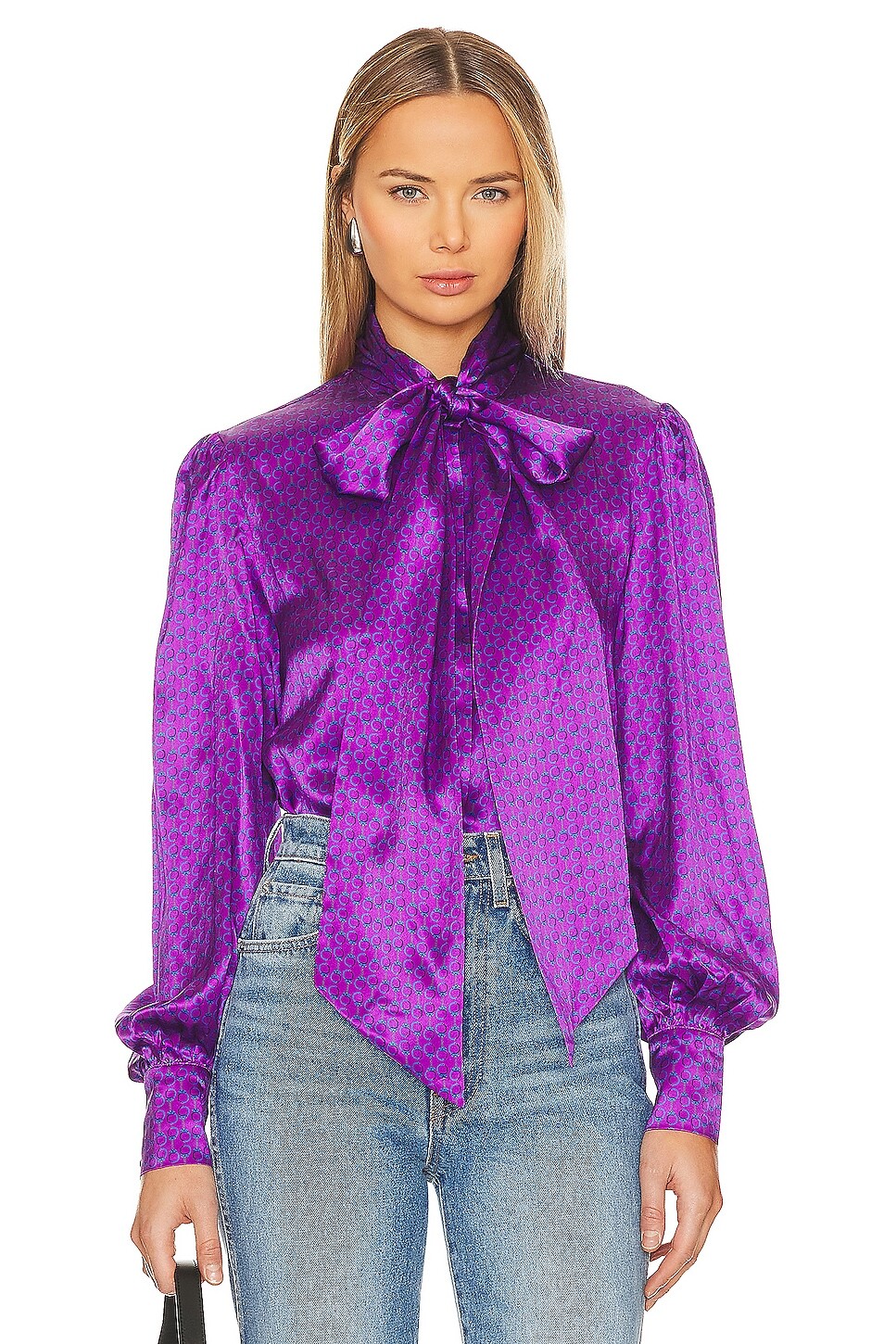 

Блузка Kiki de Montparnasse Handcuff, цвет French Violet Handcuff