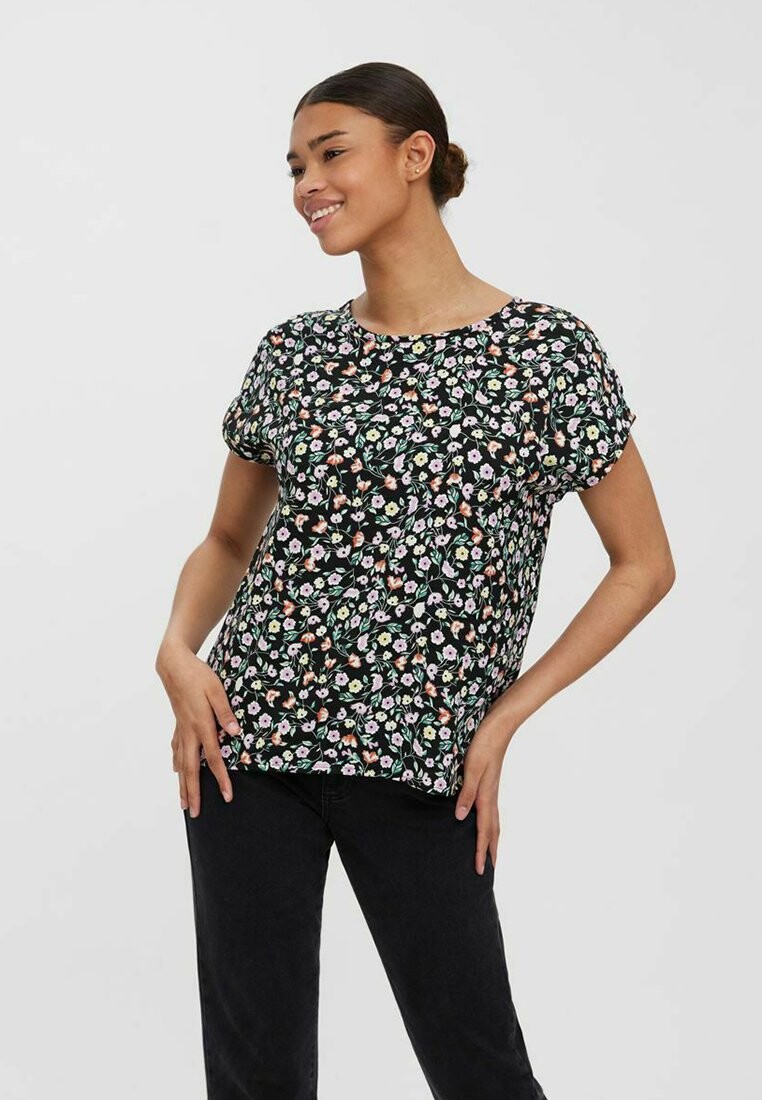 

Футболка с принтом Vero Moda, черный