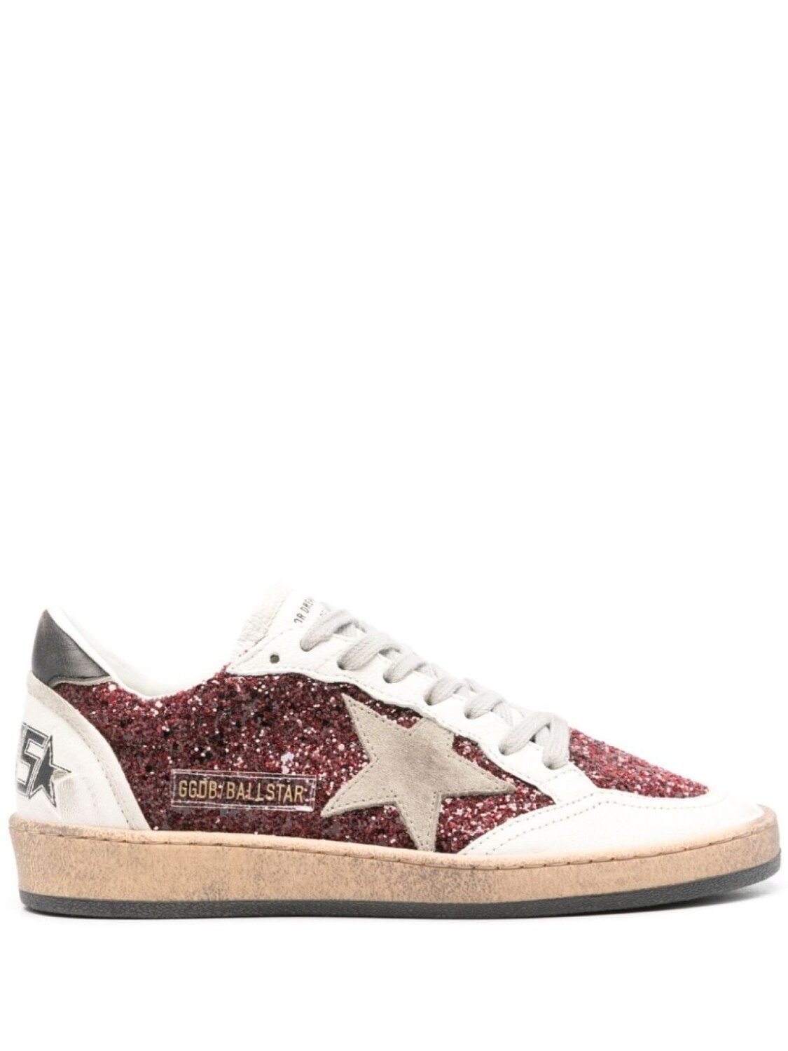 

Golden Goose кроссовки Ball Star со вставками, красный
