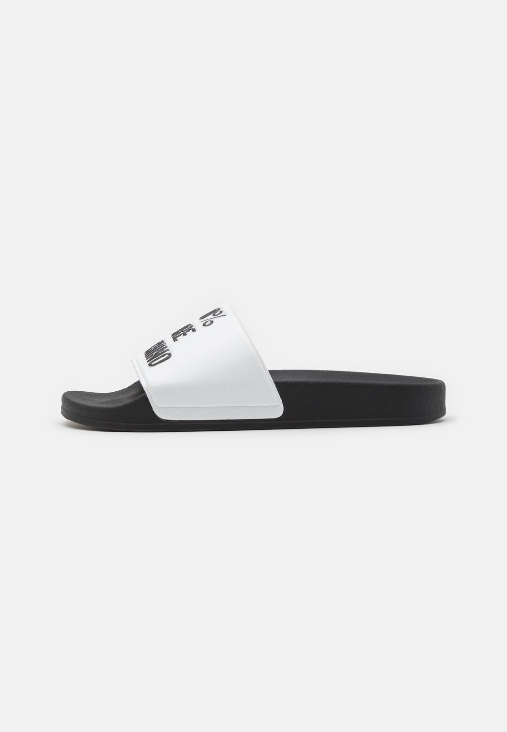 

Шлепанцы POOL SLIDE MOSCHINO, цвет white/black