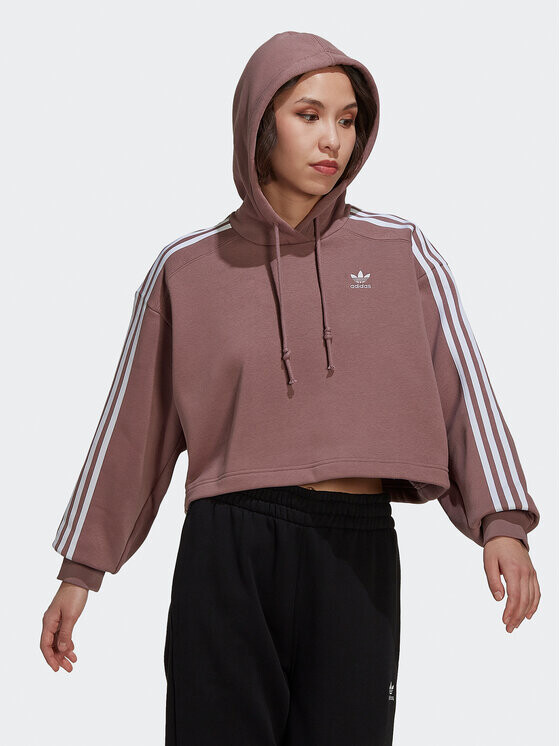 

Толстовка свободного кроя Adidas, розовый