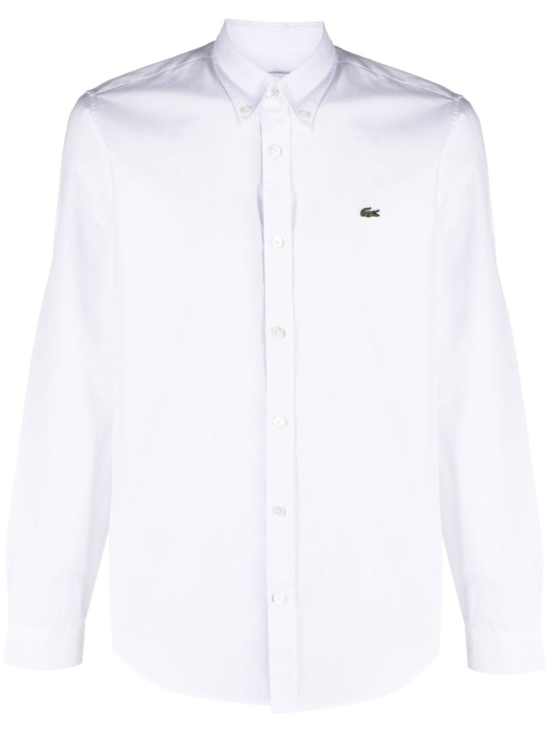 

Lacoste рубашка с нашивкой-логотипом, белый