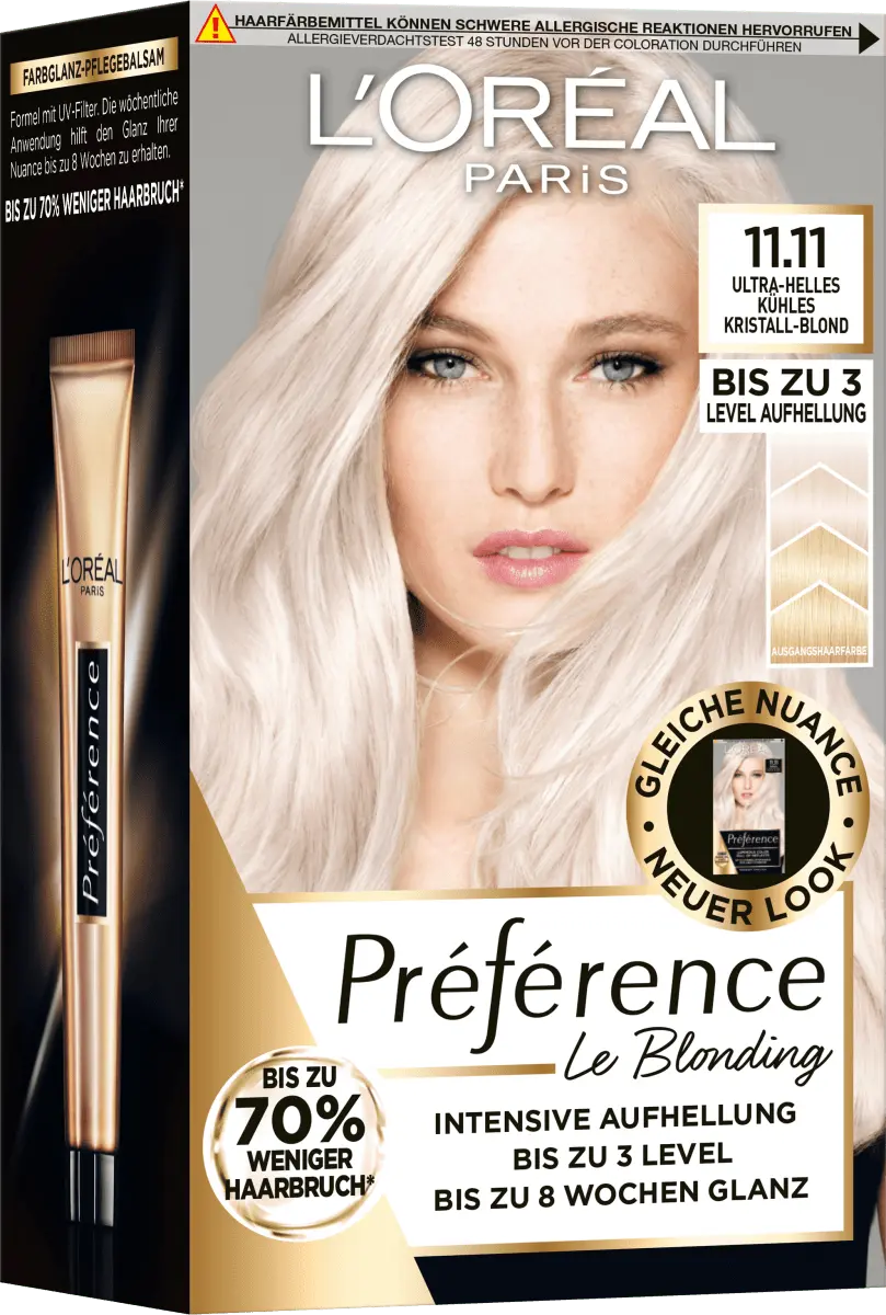 

Краска для волос 11.11 Island Ultra-Bright Cool Crystal Blonde 1 шт. L'Oreal