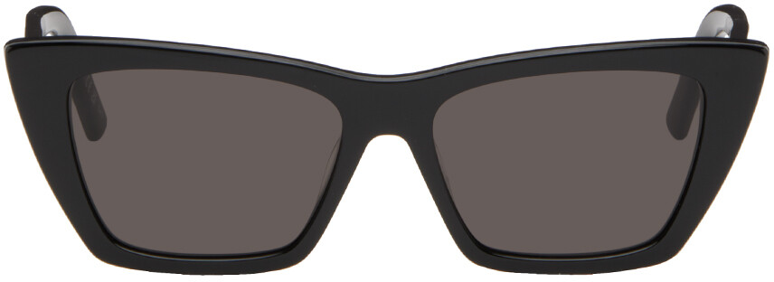 

Черные солнцезащитные очки из слюды SL 276 Saint Laurent, цвет Black