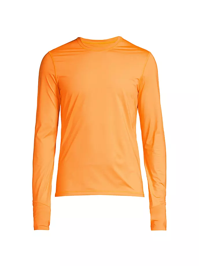 Рядом с Рубашка с длинным рукавом Skin Aztech Mountain, цвет safety orange цена и фото