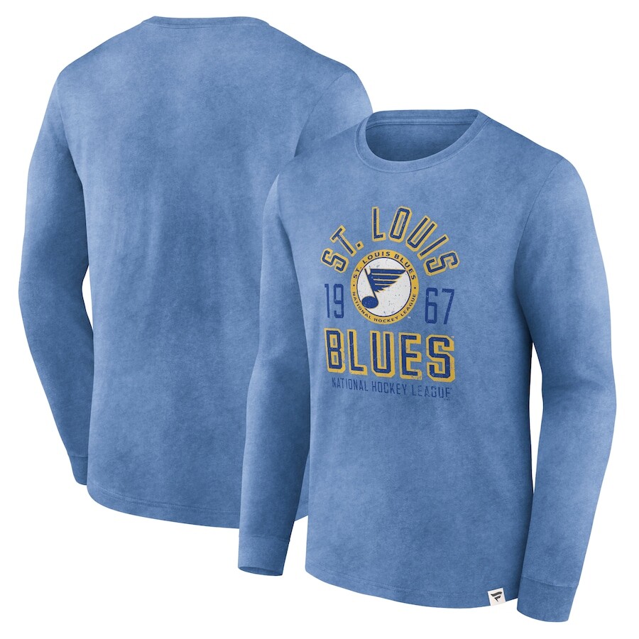 

Футболка с длинным рукавом Fanatics Branded St Louis Blues, синий