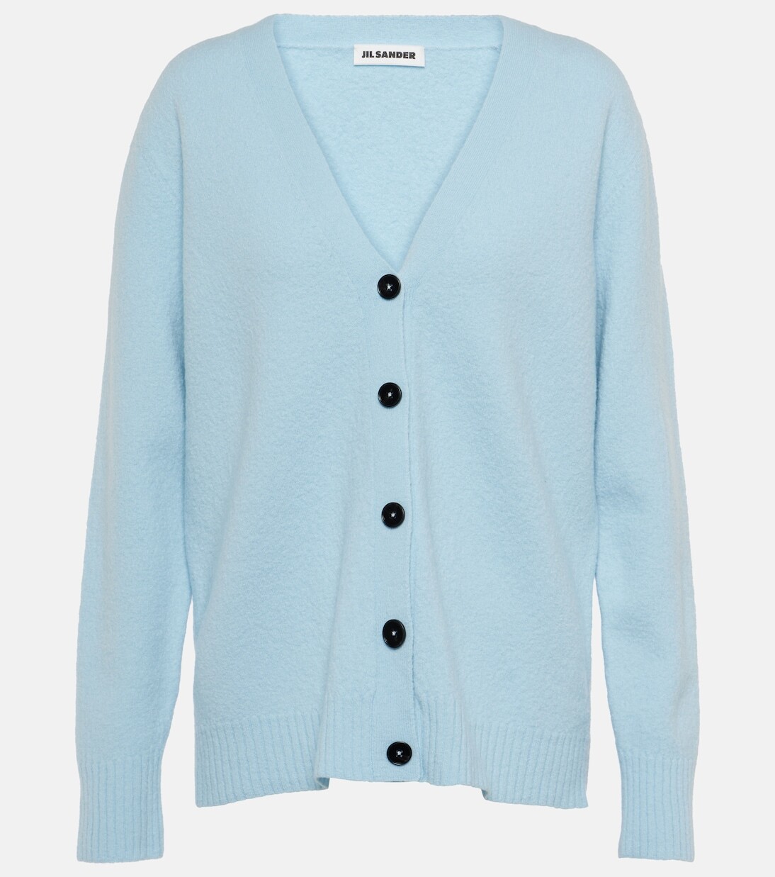 

Шерстяной кардиган Jil Sander, синий