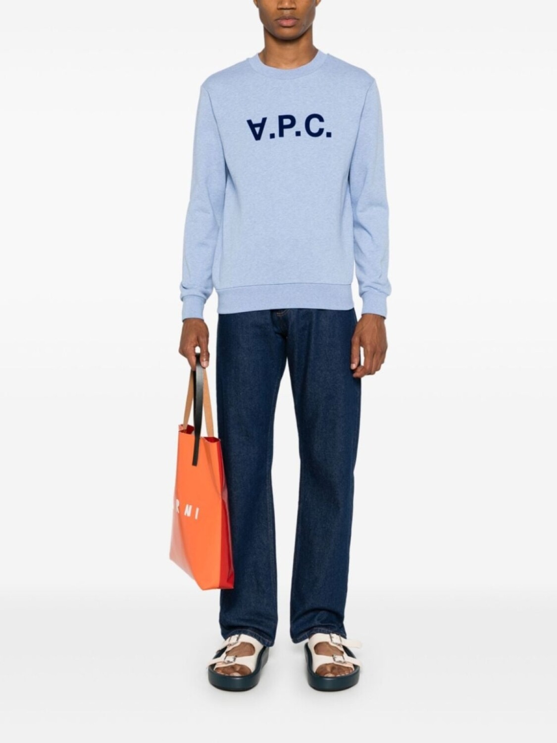 

A.P.C. толстовка с логотипом, синий