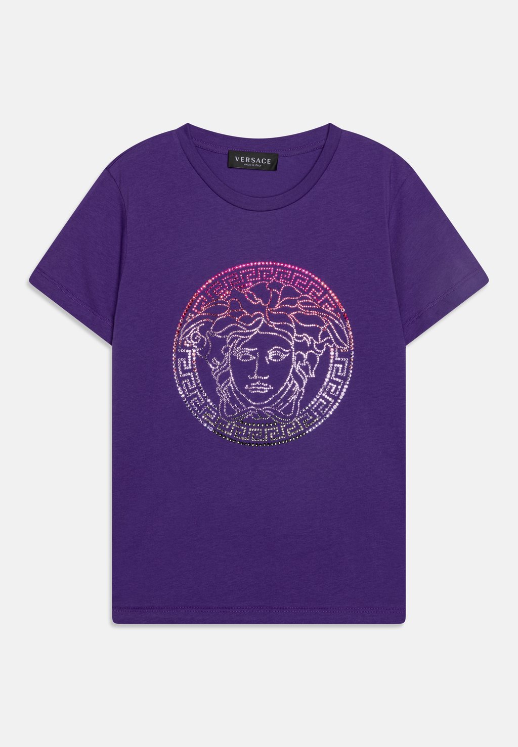 

Футболка с принтом MEDUSA RAINBOW Versace, цвет viola/multicolor