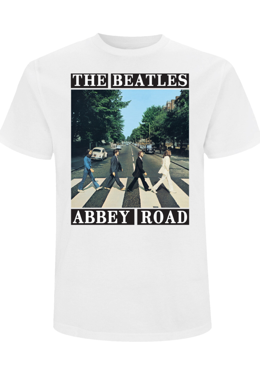 

Футболка F4NT4STIC The Beatles Abbey Road, белый
