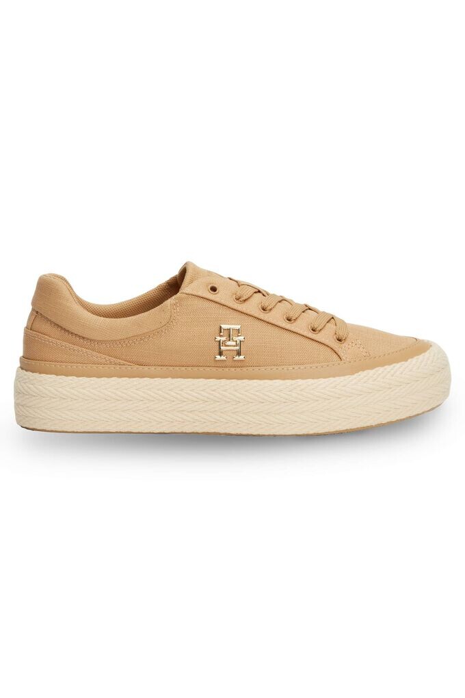 

Кроссовки из льна вулк Tommy Hilfiger, бежевый