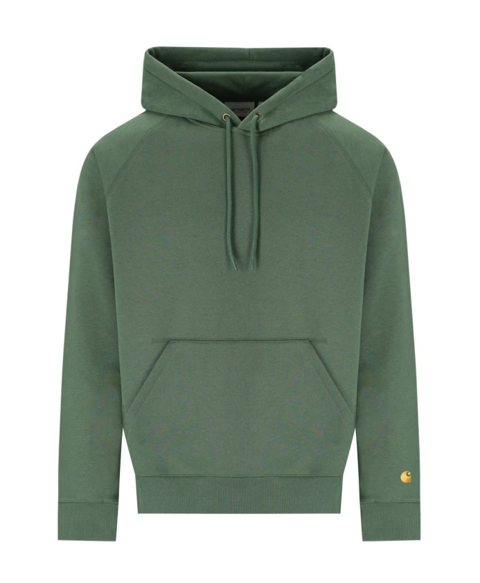 

Толстовка Chase из флиса и хлопка Carhartt Wip, зеленый