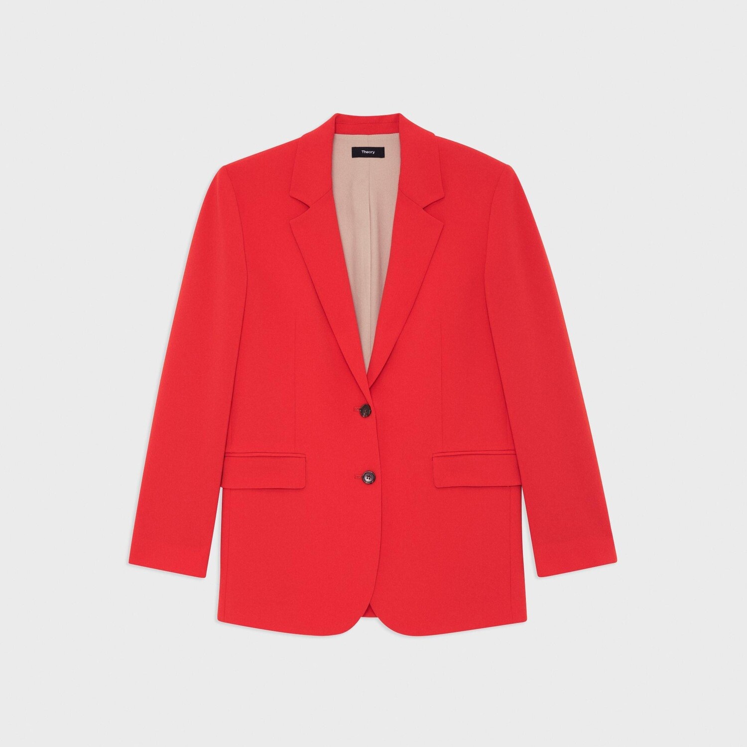 

Узкий пиджак Tailored из крепа Admiral Theory