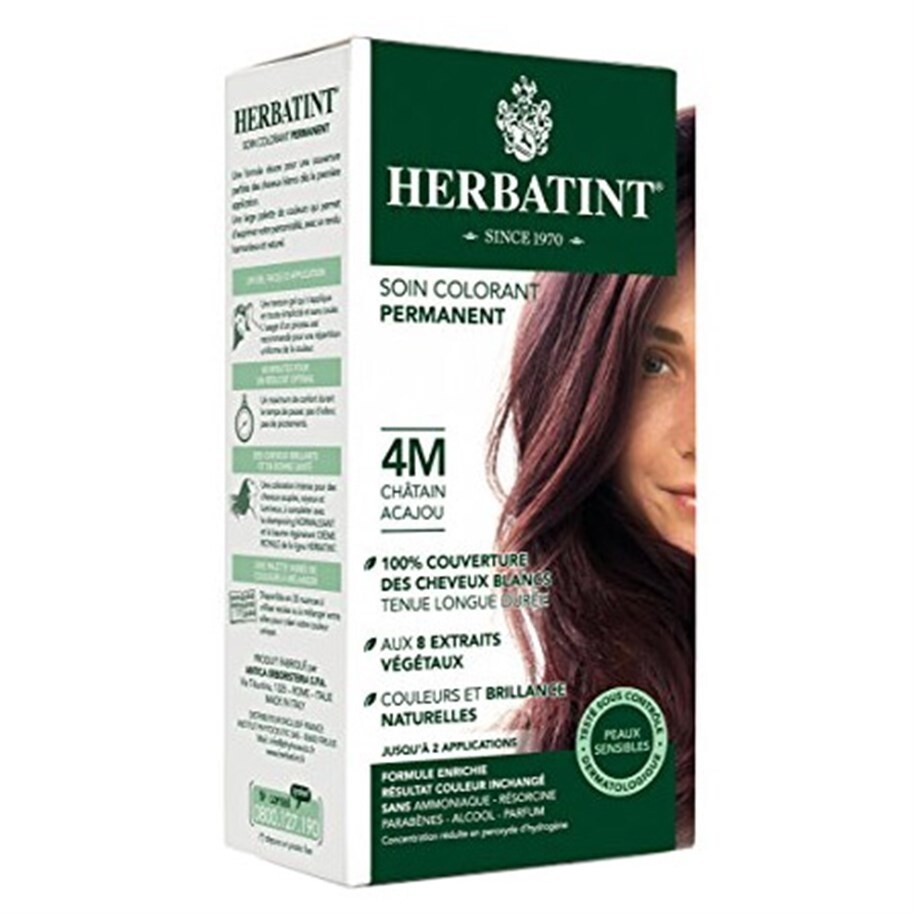 

Краска для волос Herbatint 4M Chatain Acajou