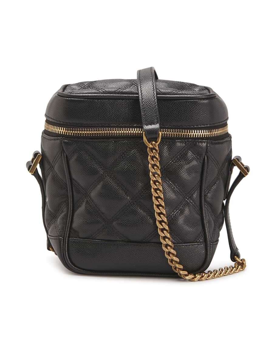 

Стеганая сумка через плечо Vanity Grain de Poudre 80-х Saint Laurent