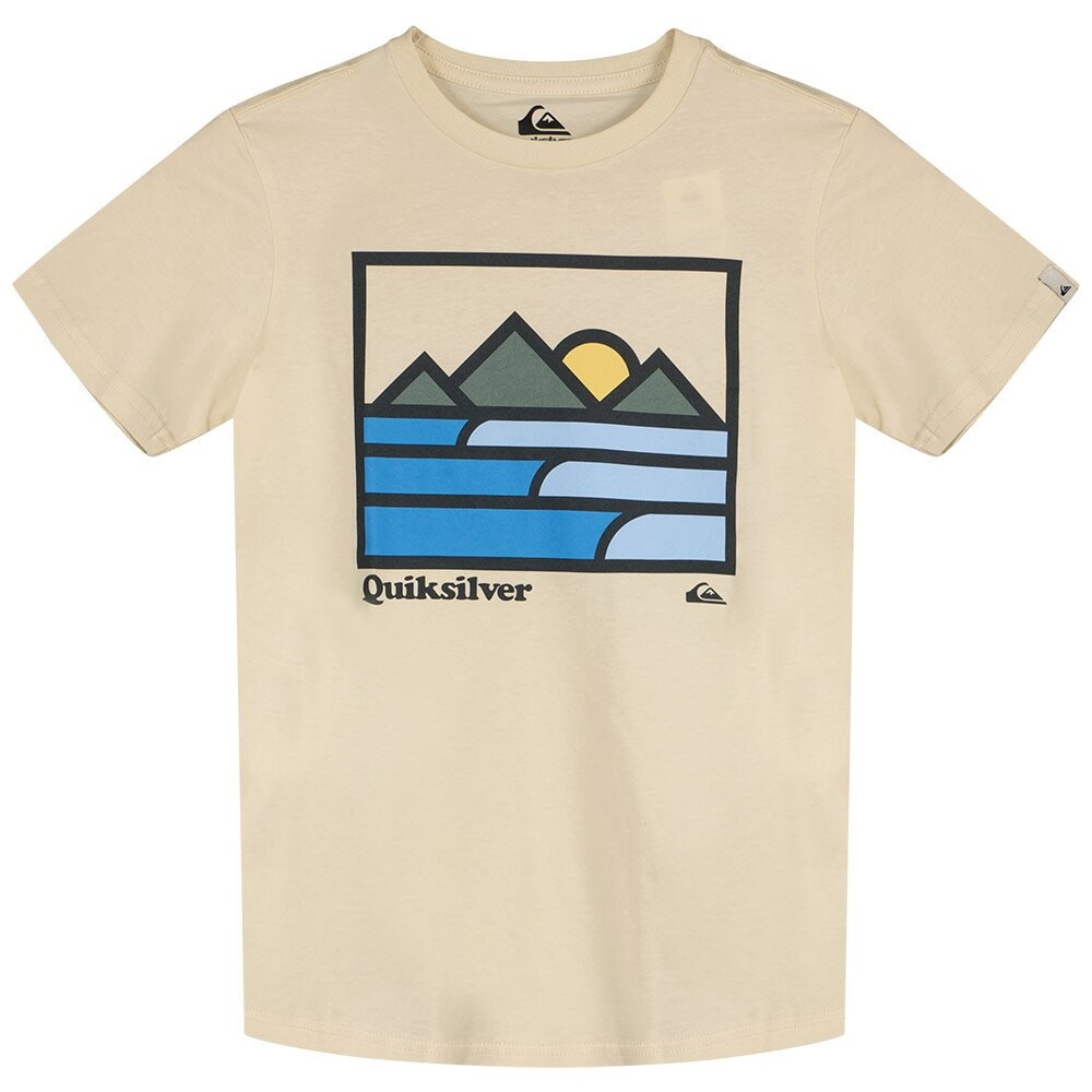 

Футболка Quiksilver Landscape Lines, бежевый
