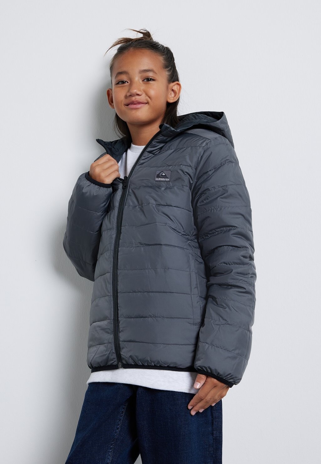 

Куртка зимняя SCALY REVERSABLE YOUTH Quiksilver, цвет black