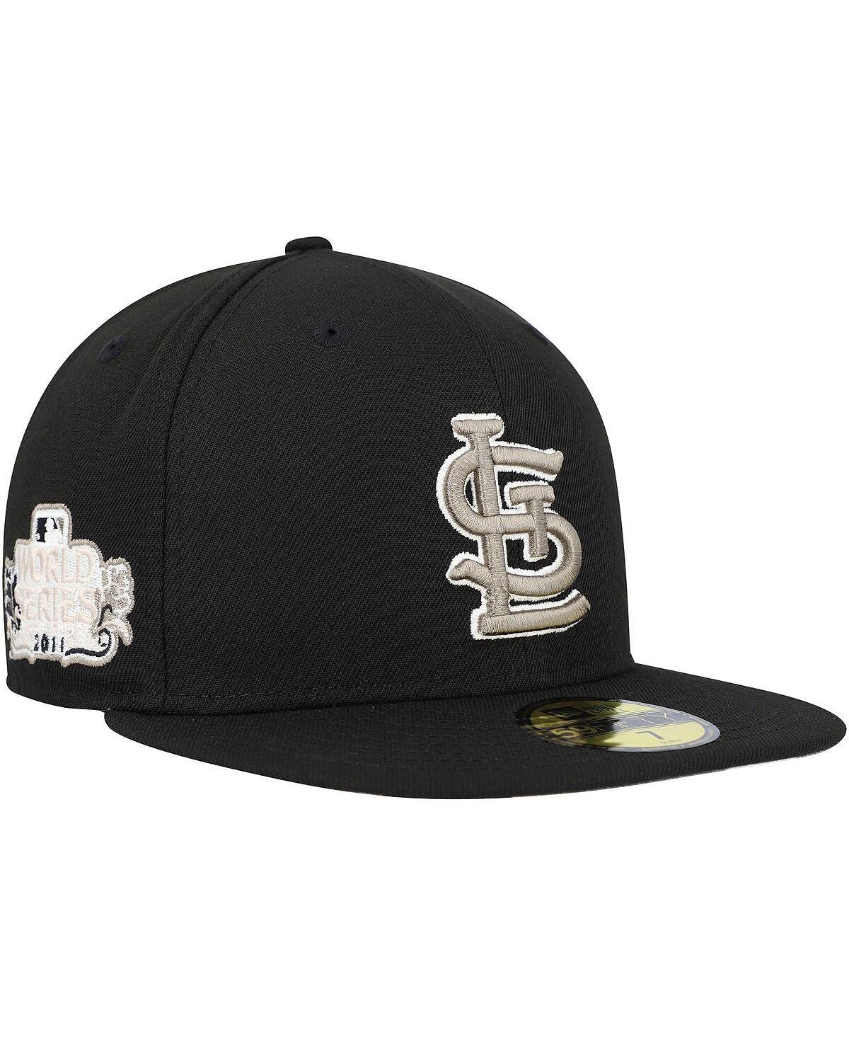 

Мужская черная приталенная шляпа St. Louis Cardinals Chrome Camo 59FIFTY New Era