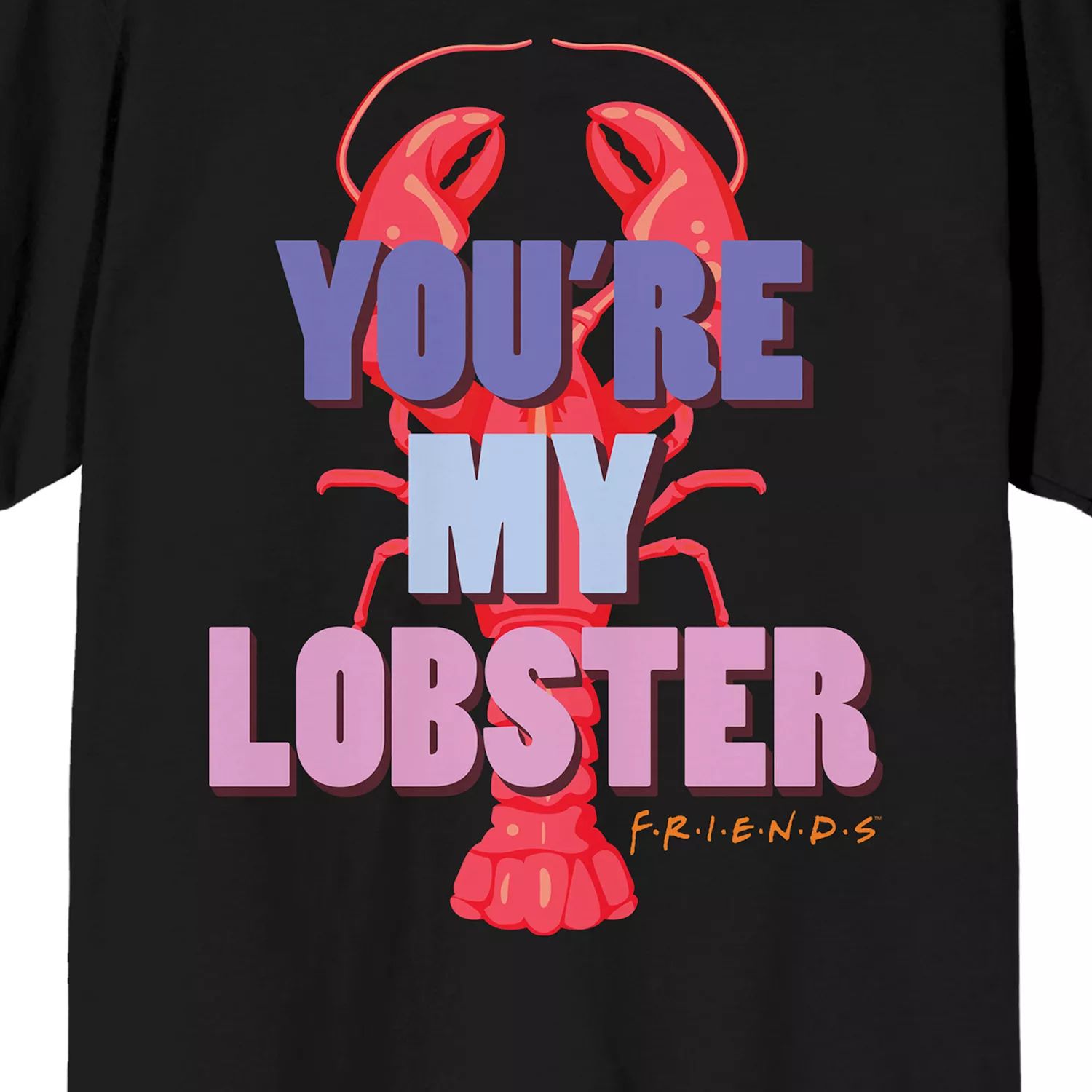 Мужская футболка Youre My Lobster Friends Licensed Character
