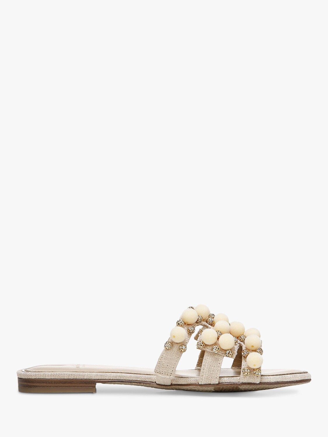 

Сандалии-слайдеры Sam Edelman Bay с вышивкой, песочный
