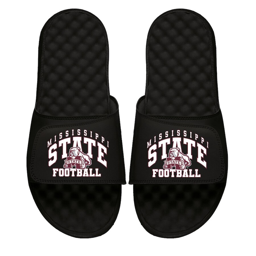 

Шлепанцы ISlide Mississippi State Bulldogs, черный