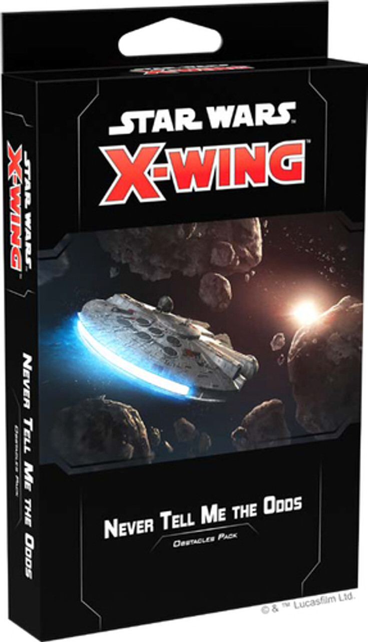 

Миниатюра Star Wars X-Wing 2nd Edition: Never Tell Me the Odds Obstacles Pack
