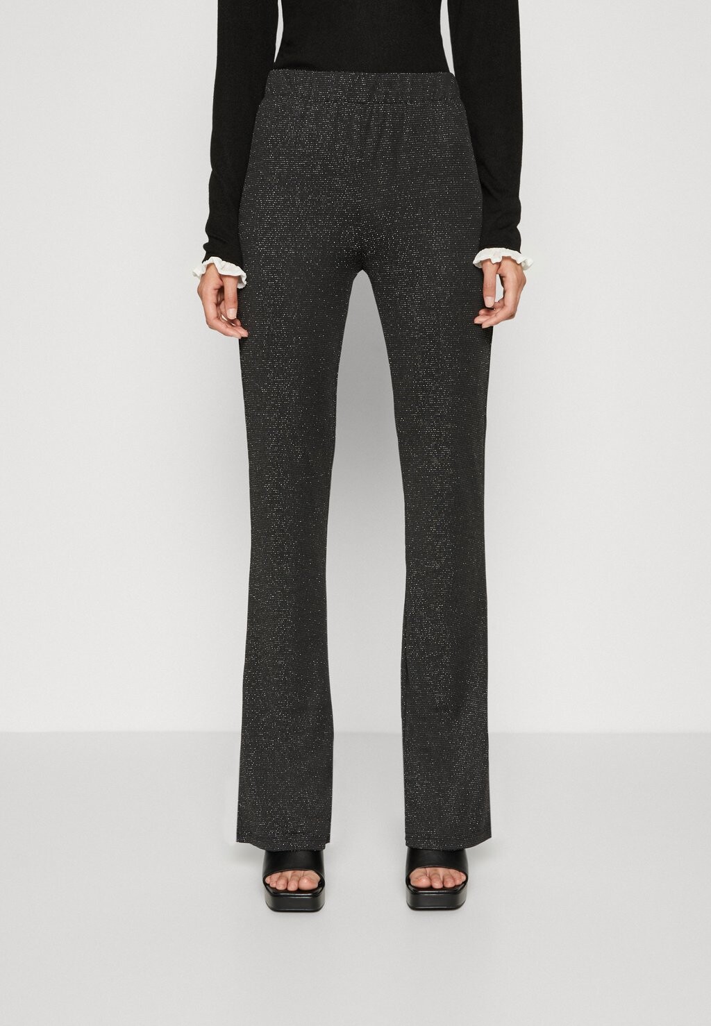 

Брюки Vmkanva Flare Pant Vero Moda, цвет black/silver