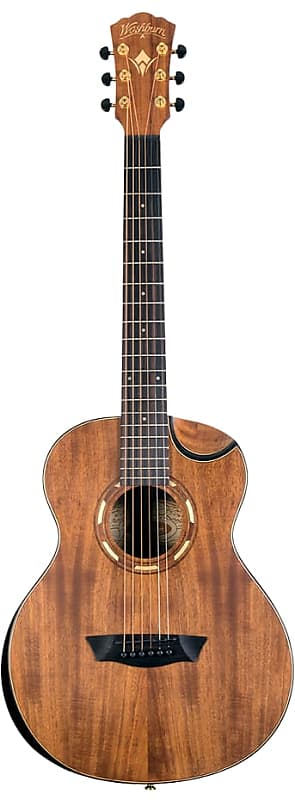 Акустическая гитара Washburn G-Mini 55 Koa Natural w/Gigbag