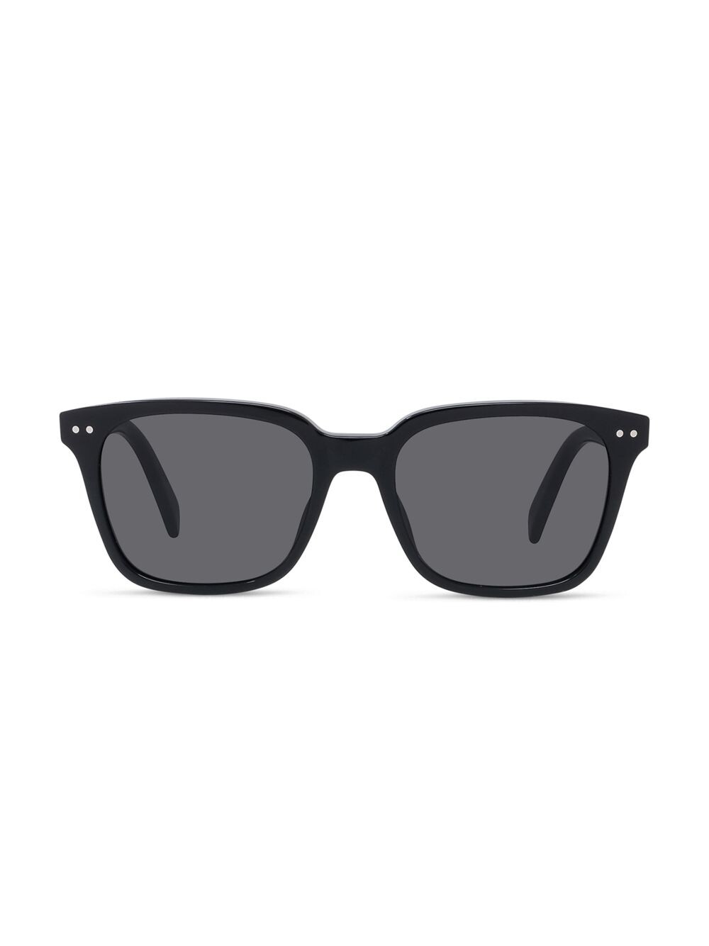 

Солнцезащитные очки в квадратной дымчатой оправе 53MM CELINE, черный