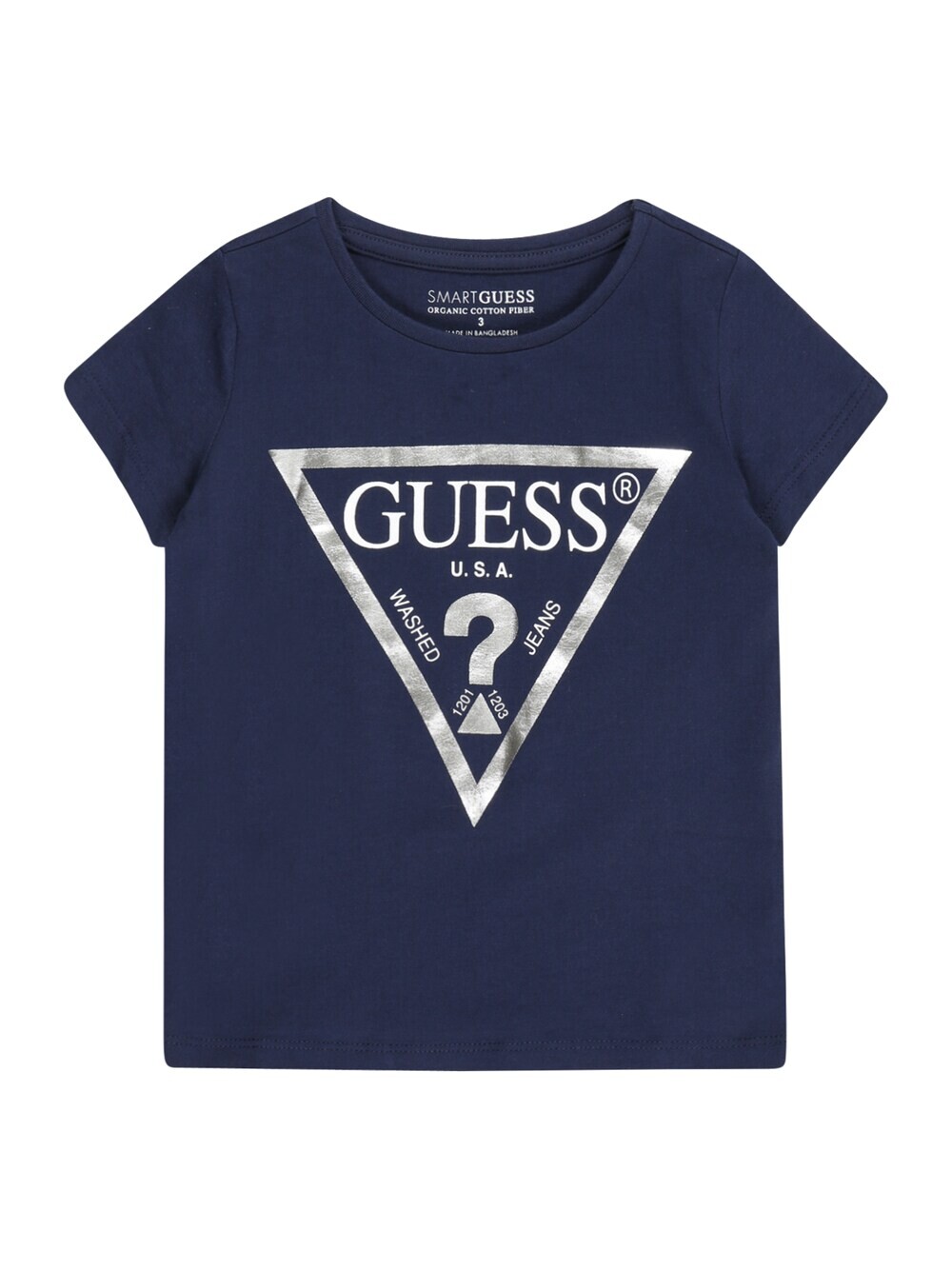 

Футболка Guess, темно-синий