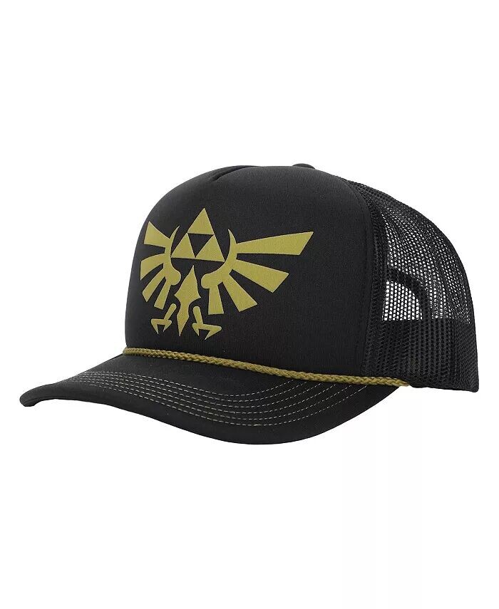 

Мужская черная кепка с логотипом Evergreen Gold Trucker The Legend of Zelda, черный