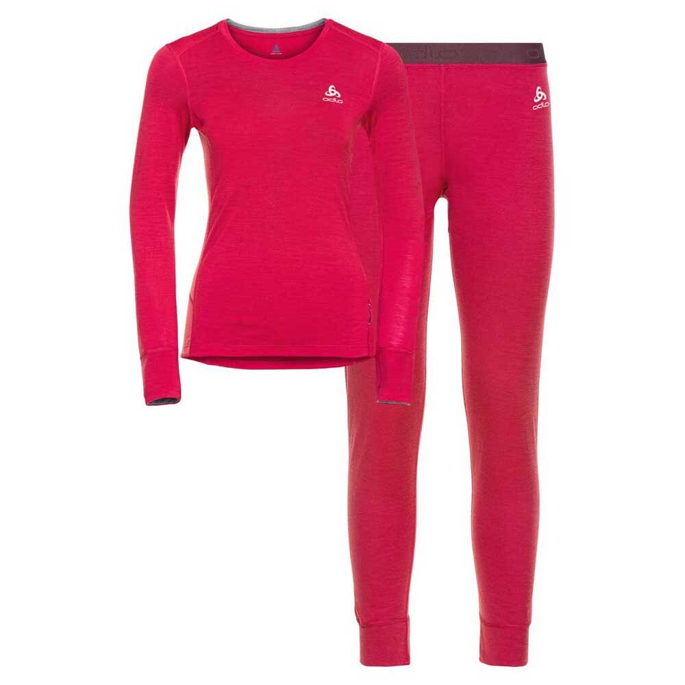 

Базовый слой Odlo Merino Warm, розовый