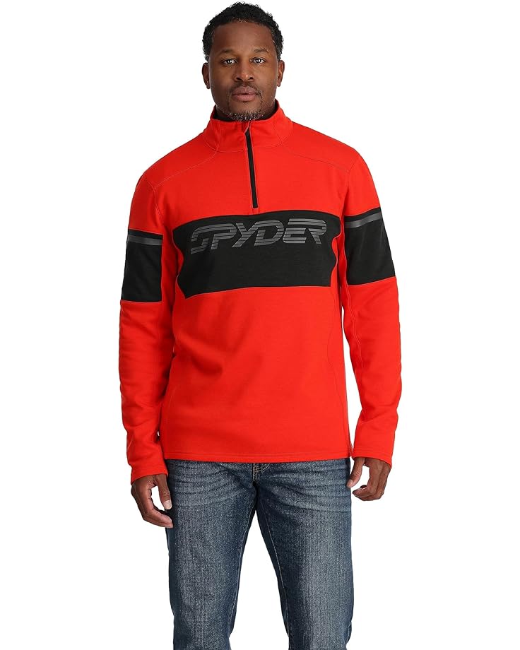 цена Куртка Spyder Speed Fleece 1/2 Zip, цвет Volcano