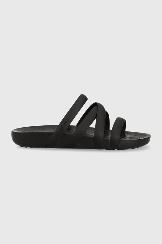 

Шлепанцы Splash с ремешками Crocs, черный