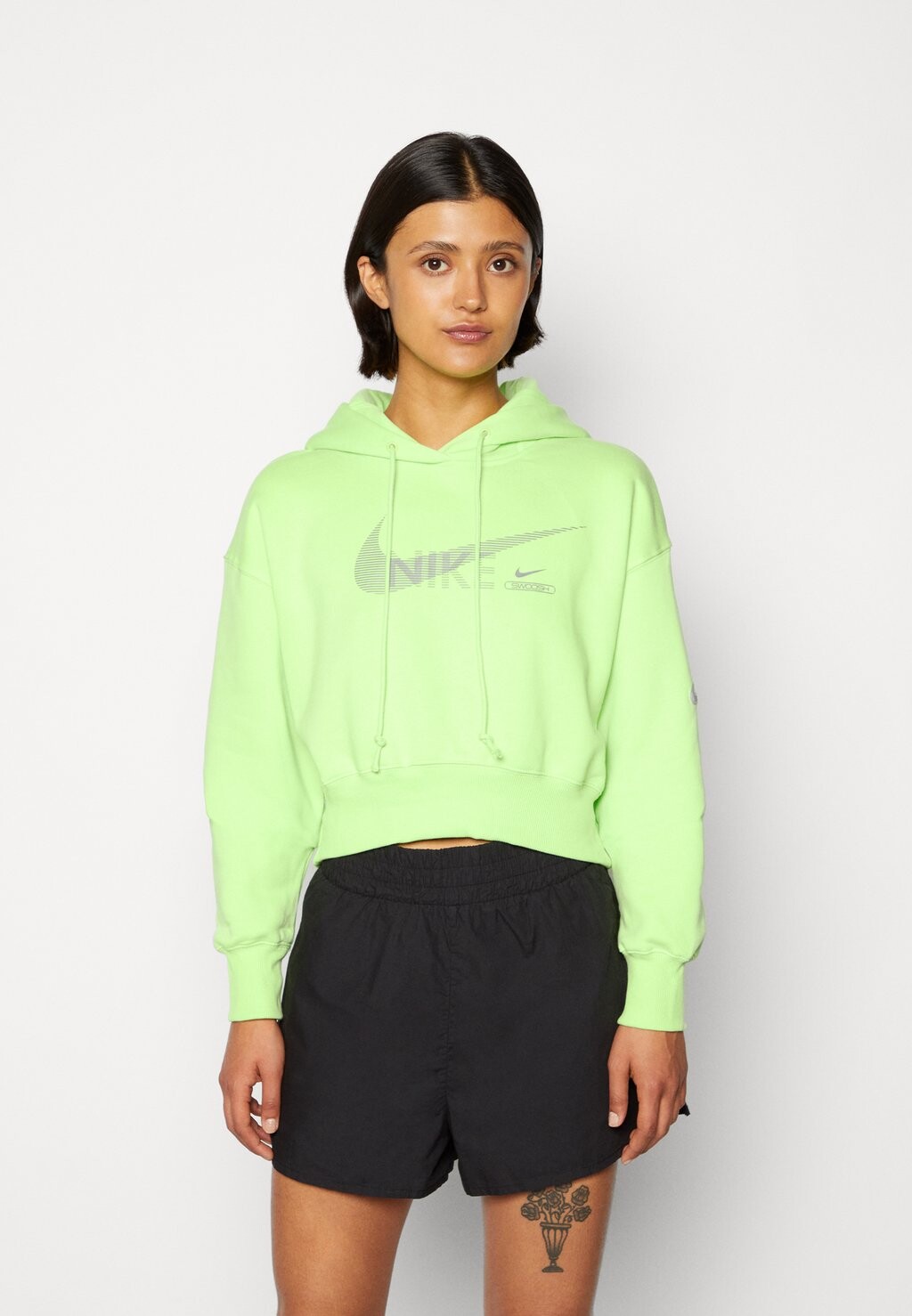 

Толстовка с капюшоном Nike, желтый неон