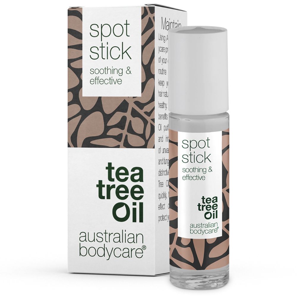 Крем для лечения кожи лица Spot stick roll-on con aceite de árbol de té Australian bodycare, 9 мл очищающее масло для лица limpiador facial con aceite de árbol de té australian bodycare 100 мл