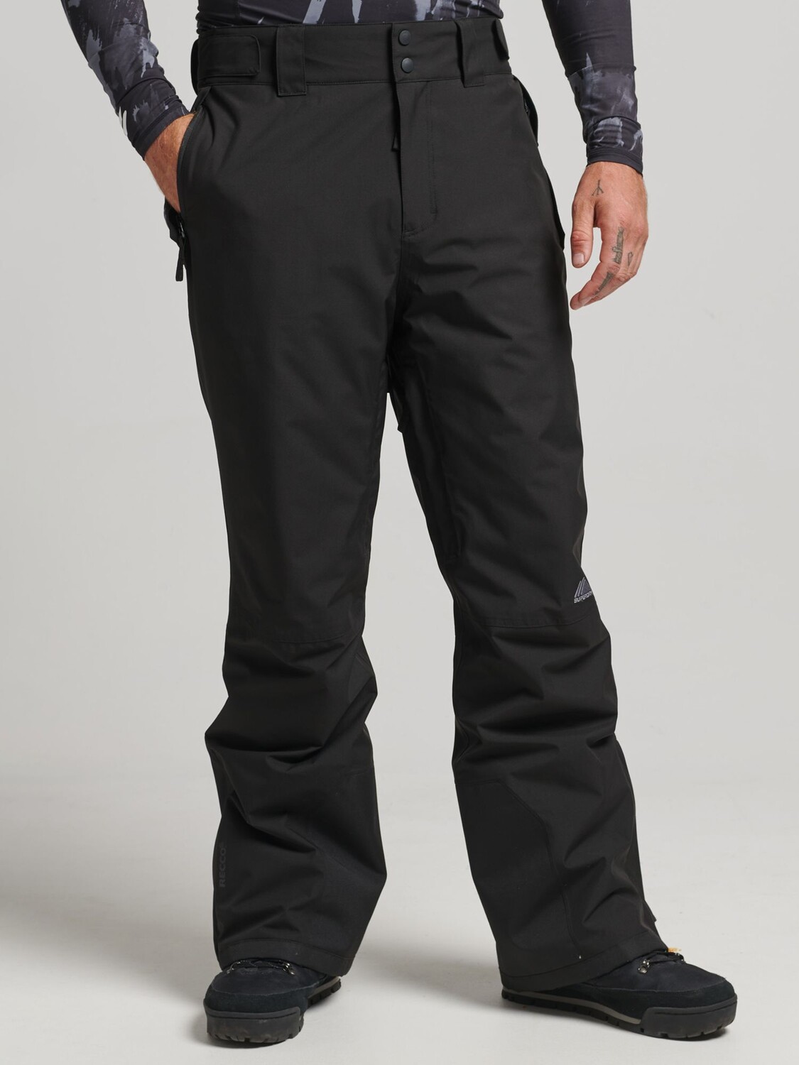 

Лыжные брюки Superdry Snow Ultra, черные, Черный