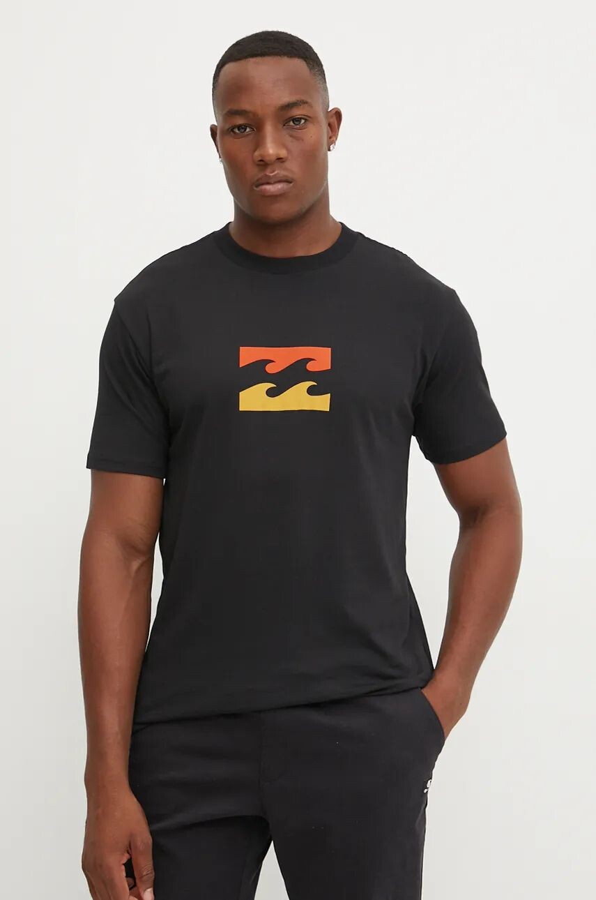

Футболка Billabong из хлопка, черный